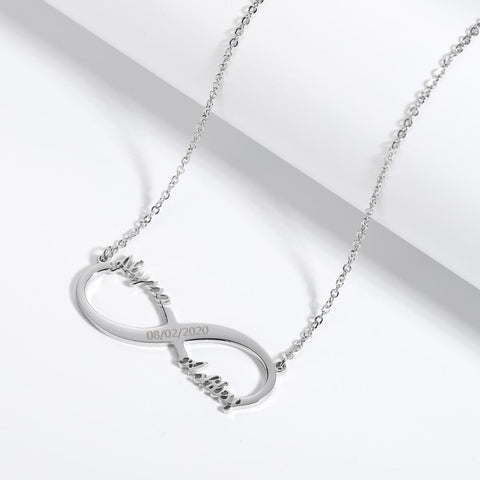 Multiname Infinity Necklace