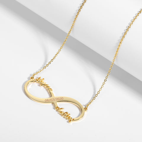 Multiname Infinity Necklace