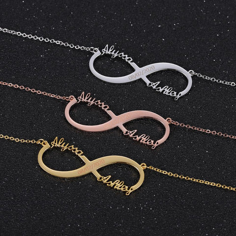 Multiname Infinity Necklace