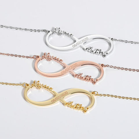 Multiname Infinity Necklace