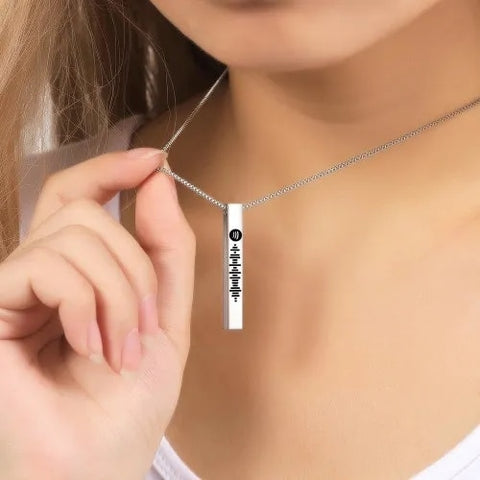 Spotify Song Code Necklace