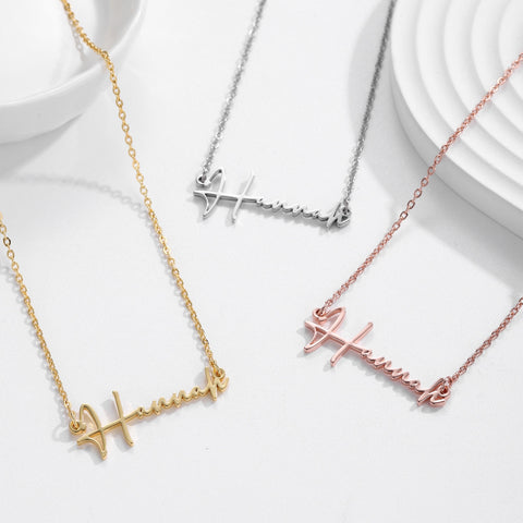 Hanna Cursive Name Necklace