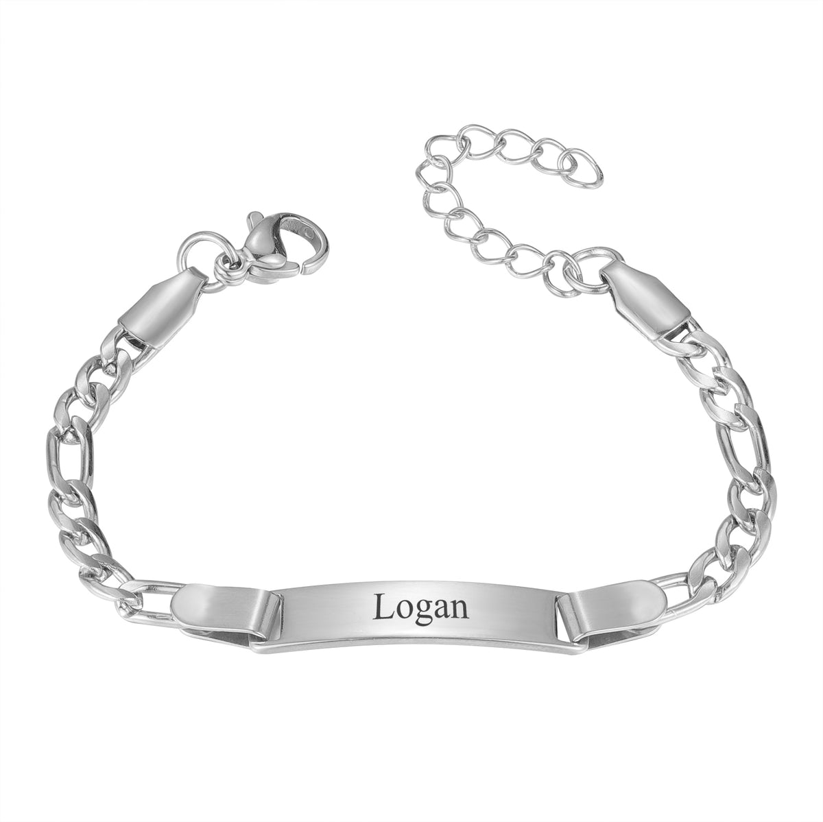 Emma Nameplate Cuban Link Bracelet